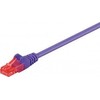 Goobay Suapvalintas suapvalintas U/UTP PatchCord Cat6. CCA. Violetinė. 2,0 m