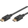 Goobay 74743, 1 m, DisplayPort, DisplayPort, Kištukas, Kištukas, 7680 x 4320 pikselių