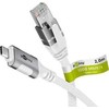 Kabelis USB Goobay USB-C - RJ-45 2 m Baltas (RB74176)