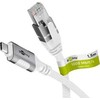 Kabelis USB Goobay USB-C - RJ-45 1.5 m Baltas (RB74166)