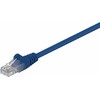 Goobay U/UTP patch cord cat 5e CCA mėlynas 1m (68340)