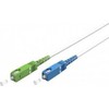 „Goobay“ šviesolaidinis kabelis (FTTH), vienmodis (OS2) baltas, baltas (paprastas), 10 m – laido ilgis 10 m