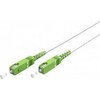 Goobay šviesolaidinis kabelis (FTTH), vienmodis (OS2) Baltas, baltas (Simplex), 25 m - Kabelio ilgis 25 m