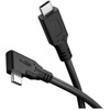 Goobay Kabelis USB-C™ 90°, USB4™, 2 m, juoda - Długość kabla 2 m