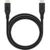 USB Goobay USB-C - USB-C kabelis 2 m, juodas (RB74193)