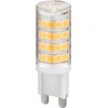 Goobay Lampa kompaktowa LED, 3,5 W - Kolor świecenia ciepła biel