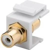 Goobay Keystone jungties prailginimo RCA balta kabelis