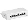 Goobay Patch stalo skydelis STP cat.6 8-port 62069
