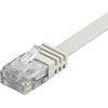 Goobay Patchcord Cat6 U/UTP, plokščias, 5 m (95154)