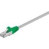 Goobay Apvalus patchcord krosowy CAT5e 1m (50186)