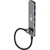 Goobay Plonas 4 prievadų USB šakotuvas, USB-C™ į USB-C™/USB-A, 5 Gbps