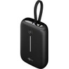 Powerbank Goobay 76251 su wbudowanym kablem USB-C 10000 mAh Juodas