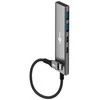 „Goobay Slim“ 4 prievadų USB šakotuvas, USB-C į USB-C/USB-A, 5 Gb/s | 76563