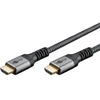 Goobay Soft Przewód HDMI o dużej szybkości transmisji su Ethernetem - Długość kabla 2 m (RB80726)