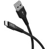 USB Goobay USB-C - USB-A kabelis 3 m, juodas