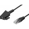 Goobay TAE-F–DSL/VDSL jungiamasis kabelis – kabelio ilgis 6 m