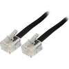 Goobay Modulinis telefono kabelis 50318 11/RJ14 vyr. (6P4C), RJ11/RJ14 vyr. (6P4C), 6 m, Juodas