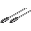 Kabelis Goobay Toslink - Toslink 3m sidabrinė (50570)
