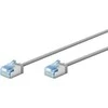 Goobay 74304 Ultra-Flexible CAT 6A Komutacinis kabelis, Slim, U/UTP, 0.15 m, Pilkas | Goobay