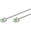 Goobay 74343 Ultra-Flexible CAT 8.1 Komutacinis kabelis, Slim, U/FTP, 0.15 m, Pilkas | Goobay