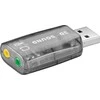 MicroConnect Goobay garso plokštė USB 2.0 lizdas 3,5 mm x 2