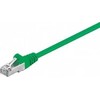 Goobay Wentronic Goobay CAT 5e Komutacinis kabelis, F/UTP, žalias, 20 m - CCA coppergemisch (50871)