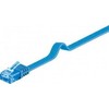 „Goobay Wentronic“ goobay – Patch kabelis – RJ-45 (M) iki RJ-45 (M) – 2,0 m – UTP – CAT 6a – formos, plokščias – mėlynas (96317)