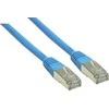 Good Connections Geri ryšiai RNS Komutacinis kabelis su Rastnasenschutz, kat. 6, S/FTP, PiMF, PVC, 250MHz, mėlynas, 10m, Geri ryšiai (8060-100B)