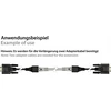 Good Connections Good Connections Adapterinis kabelis RJ45 į RS232 serijinį