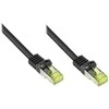 „Good Connections“ RJ45 komutacinis kabelis su Cat.7 neapdorotu kabeliu ir apsauga nuo įspraudimo (RNS®), S / FTP, PiMF, be halogenų, 600MHz, OFC, Juodas, 15m, ® (8070R-150S)