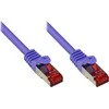 „Good Connections Cat.6“ jungiamasis kabelis S/FTP violetinis 0,5 m