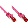 „Good Connections“ 1,5 m RNS jungiamasis kabelis CAT6 S/FTP PiMF, rausvai raudonas