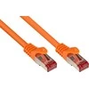 „Good Connections“ RNS komutacinis kabelis su apsaugine danga, Cat. 6, S/FTP, PiMF, PVC, 250MHz, oranžinis, 0,5m, „Good Connections“ (8060-005O)
