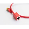 Nezatříděno Good Connections RNS Patch cable extension with latch protection, Cat. 6, S/FTP, PiMF, PVC, 250MHz, OFC, CU, red, 0,5m, Good Connections (8063VR- 005R)