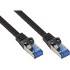 Good Connections RNS® Patch cable Smart FLEX, Cat.6A, S / FTP, PiMF, halogen free, 500MHz, juodas, 2m, Good Connections® (8060-SF020S)