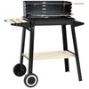 Bbq Line sodo kepsninė vežimėlis juoda