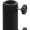 Goodhome vandens pripildomas sodo skėčio pagrindas 25 l 28 kg terasa sodas HDPE