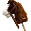 Hobby Horse su garsu ir ratais Bruno Baby Mix Brown