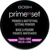„Gosh Velvet Touch Prime´n Set 2in1 Transparent“ pudra 7g