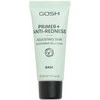 „Gosh Primer+“ be kvapiklių neutralizuoja paraudimą. Skystas makiažo pagrindas „008 Anti-Redness“, 30 ml.