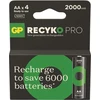 GP ReCyko Pro AA 2000mAh baterijų pakuotė