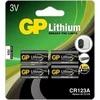 GP CR123a Baterija 4 vnt.