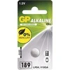ALKALINE BATTERY AG10 LR54 LR1130 V10GA 1.5V GP BLISTER 1 PACK