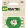 GP Akumuliatorius ReCyko AAA / R03 950mAh 2 vnt.