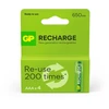 GP įkraunamos baterijos, AAA dydžio, 650 mAh, 4 vnt. pakuotė