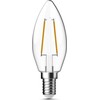 GP - LED lemputė su gijos formos mini žvake, E14, 2W (25W), 250lm