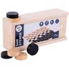 Bicycle Longfield Games Medinės šaškės su dėžute 30 mm