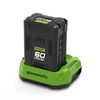 Grandininis pjūklas Greenworks GD60CS40K4; 60 V; 1x4,0 Ah akum.; 40 cm juosta