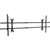 Laikiklis Grape Chief Ultrawide Micro-Adjustable Wall Mount For Displays 80-120'' Juodas Rinkinys montażowy (klamra) Extra duży televizoriui płaskiego juoda Rozmiar ekranu: 203.2-304.8 cm (80''-120'') Montaż ścienny
