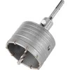 Otwornica 85 mm karbido skylių pjūklas su SDS+ adapteriu ir centravimo grąžtu